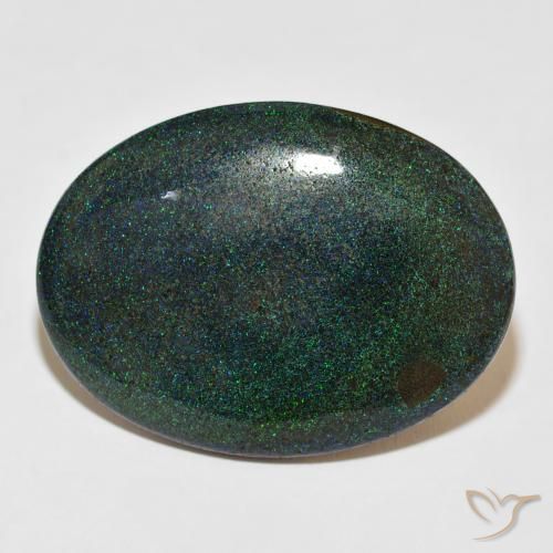 48.05ct Naturale Multicolore Matrix Opal, Ovale, Opaco