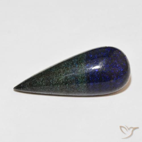 17.81ct Naturale Multicolore Matrix Opal, Forma a pera, Opaco