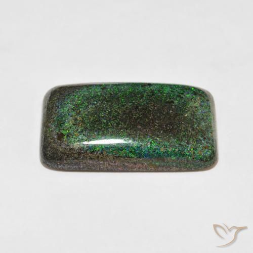 Matrice Opale Multicolore naturale da 24.33 ct, Cuscino, Opaco