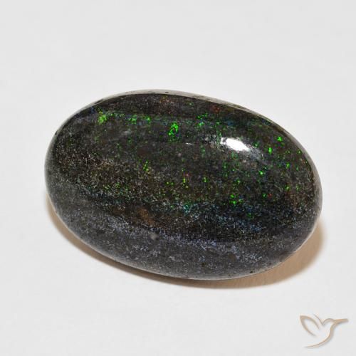 Matrice Opale Multicolore naturale da 18.98 ct, Ovale, Opaco