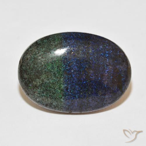 27.00ct Naturale Multicolore Matrix Opal, Ovale, Opaco