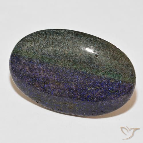 Matrice Opale Multicolore naturale da 52.40 ct, Ovale, Opaco