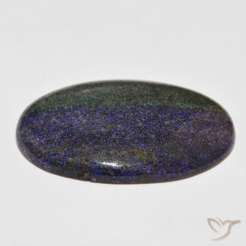 Matrice Opale Multicolore naturale da 52.40 ct, Ovale, Opaco