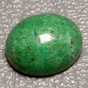 Maw-sit-sit naturale verde da 3,25 ct, taglio ovale, opaco