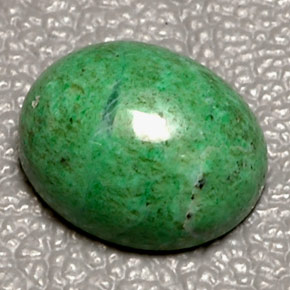 Maw-sit-sit naturale verde da 3,25 ct, taglio ovale, opaco