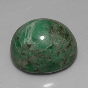 Maw-sit-sit naturale verde da 11,79 ct, taglio ovale, opaco