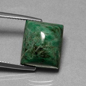 Maw-sit-sit Verde naturale da 15.54 ct, Taglio a baguette, Opaco
