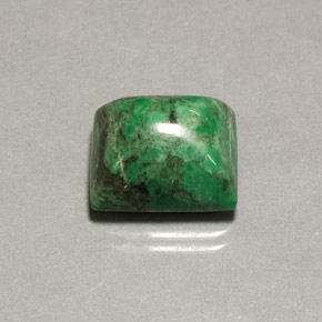 Maw-sit-sit naturale verde da 13,48 ct, baguette, opaco