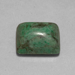 Maw-sit-sit naturale verde da 9,99 ct, baguette, opaco