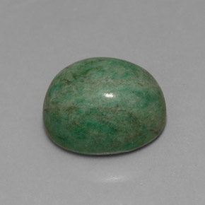 Maw-sit-sit naturale verde da 9,19 ct, taglio ovale, opaco