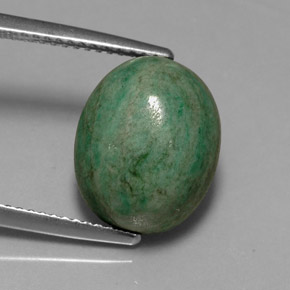 Maw-sit-sit naturale verde da 9,19 ct, taglio ovale, opaco
