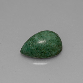 Maw-sit-sit naturale verde da 3,13 ct, taglio a pera, opaco