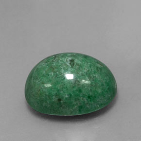 Maw-sit-sit verde naturale da 10,06 ct, taglio ovale, opaco