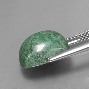 Maw-sit-sit Verde naturale da 6.75 ct, Taglio a cuscino, Opaco