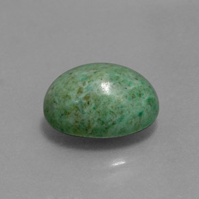 Maw-sit-sit Verde naturale da 3.44 ct, Taglio ovale, Opaco