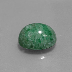Maw-sit-sit verde naturale da 3,61 ct, a forma di cuore, opaco