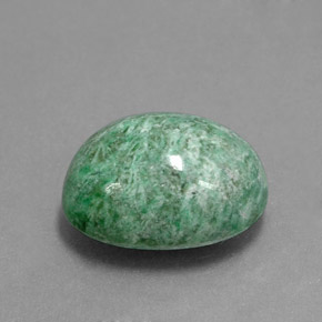 Maw-sit-sit Verde naturale da 4.99 ct, Taglio ovale, Opaco