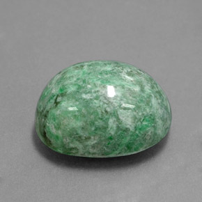 Maw-sit-sit Verde naturale da 8.84 ct, Taglio ovale, Opaco