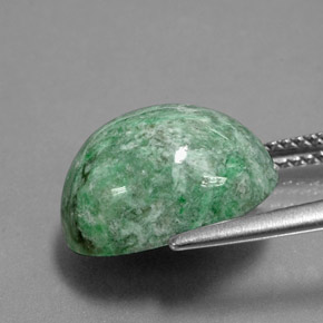 Maw-sit-sit Verde naturale da 8.84 ct, Taglio ovale, Opaco
