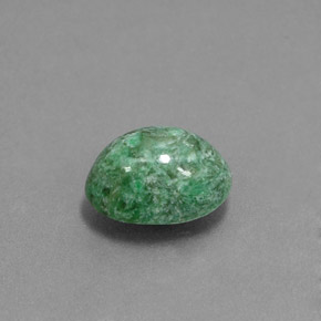 Maw-sit-sit Verde naturale da 1.85 ct, Taglio ovale, Opaco