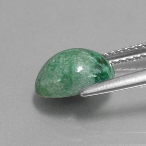 Maw-sit-sit Verde naturale da 2.22 ct, Taglio ovale, Opaco