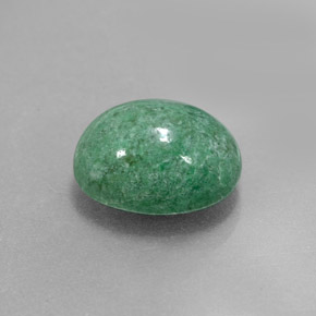 Maw-sit-sit naturale verde da 3,74 ct, taglio ovale, opaco