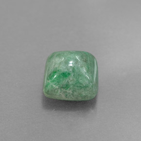 Maw-sit-sit naturale verde da 2,13 ct, quadrato, opaco