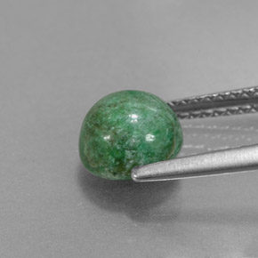 Maw-sit-sit naturale verde da 1,79 ct, taglio rotondo, opaco
