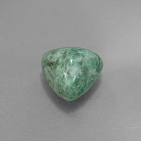 Maw-sit-sit Verde naturale da 1.87 ct, Taglio trillion, Opaco