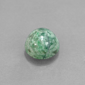 Maw-sit-sit Verde naturale da 2.66 ct, Taglio rotondo, Opaco