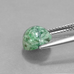 Maw-sit-sit Verde naturale da 2.66 ct, Taglio rotondo, Opaco
