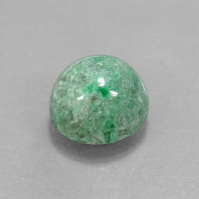 Maw-sit-sit Verde naturale da 5.47 ct, Taglio rotondo, Opaco