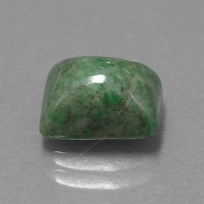 Maw-sit-sit naturale verde da 3,11 ct, baguette, opaco