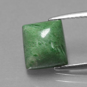 Maw-sit-sit naturale verde da 3,67 ct, baguette, opaco
