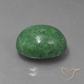 Maw-Sit-Sit Verde medio naturale da 10.46 ct, Ovale, Opaco