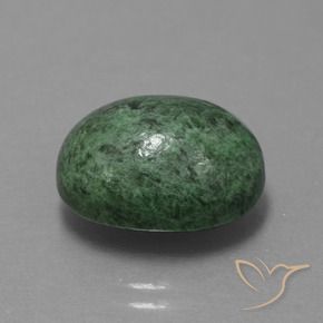 Maw-Sit-Sit Verde terroso naturale da 11.86 ct, Ovale, Opaco