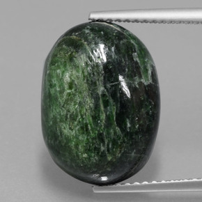 Maw-sit-sit verde naturale da 9,99 ct, taglio ovale, opaco