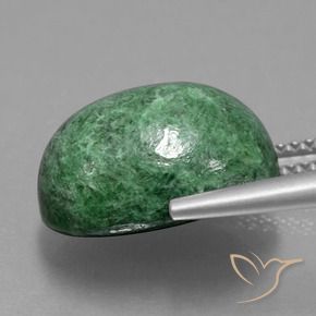 Maw-Sit-Sit Verde medio naturale da 11.25 ct, Ovale, Opaco