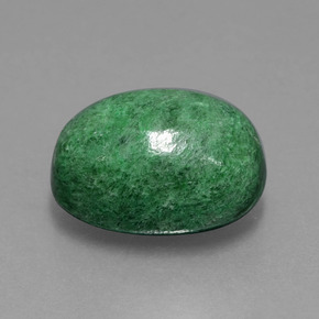 Maw-sit-sit naturale verde da 9,30 ct, taglio ovale, opaco