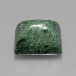 Maw-sit-sit naturale verde da 13,44 ct, baguette, opaco