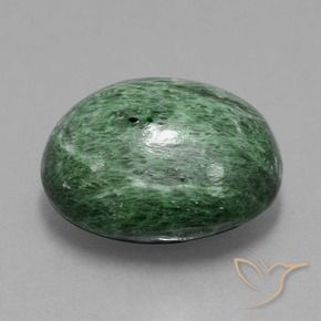 Maw-Sit-Sit Verde medio naturale da 13.09 ct, Ovale, Opaco