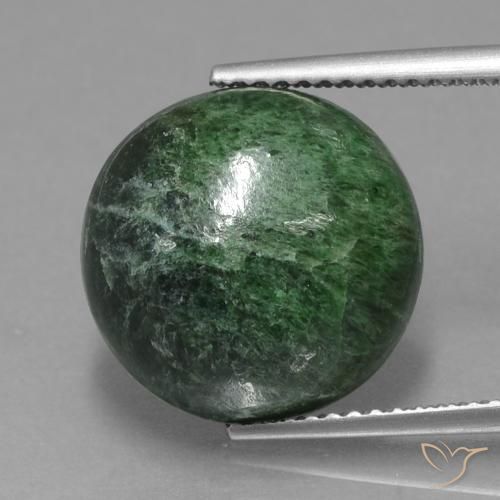 9.65ct Naturale Verde medio Maw-sit-sit, Rotondo, Opaco