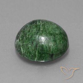 Maw-Sit-Sit Verde medio naturale da 9.65 ct, Rotondo, Opaco