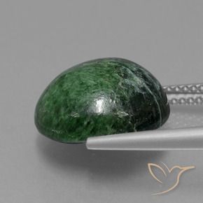 Maw-Sit-Sit Verde medio naturale da 9.65 ct, Rotondo, Opaco