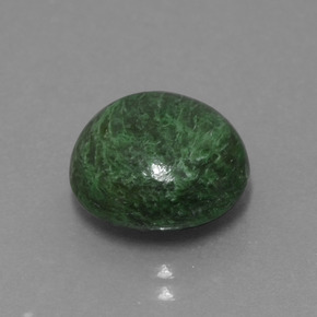 Maw-sit-sit Verde naturale da 6.17 ct, Taglio rotondo, Opaco