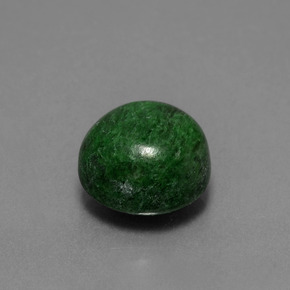Maw-sit-sit Verde naturale da 8.51 ct, Taglio rotondo, Opaco