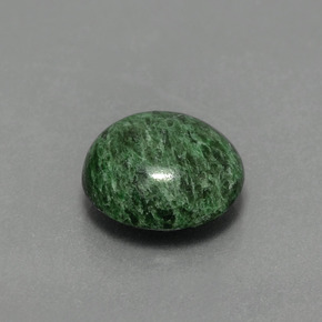 Maw-sit-sit Verde naturale da 4.06 ct, Taglio rotondo, Opaco