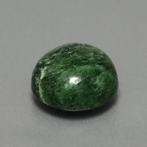 Maw-sit-sit Verde naturale da 6.20 ct, Taglio rotondo, Opaco