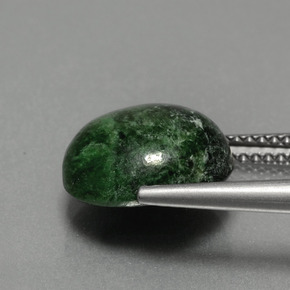 Maw-sit-sit Verde naturale da 6.20 ct, Taglio rotondo, Opaco