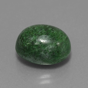 Maw-sit-sit naturale verde da 10,35 ct, taglio ovale, opaco
